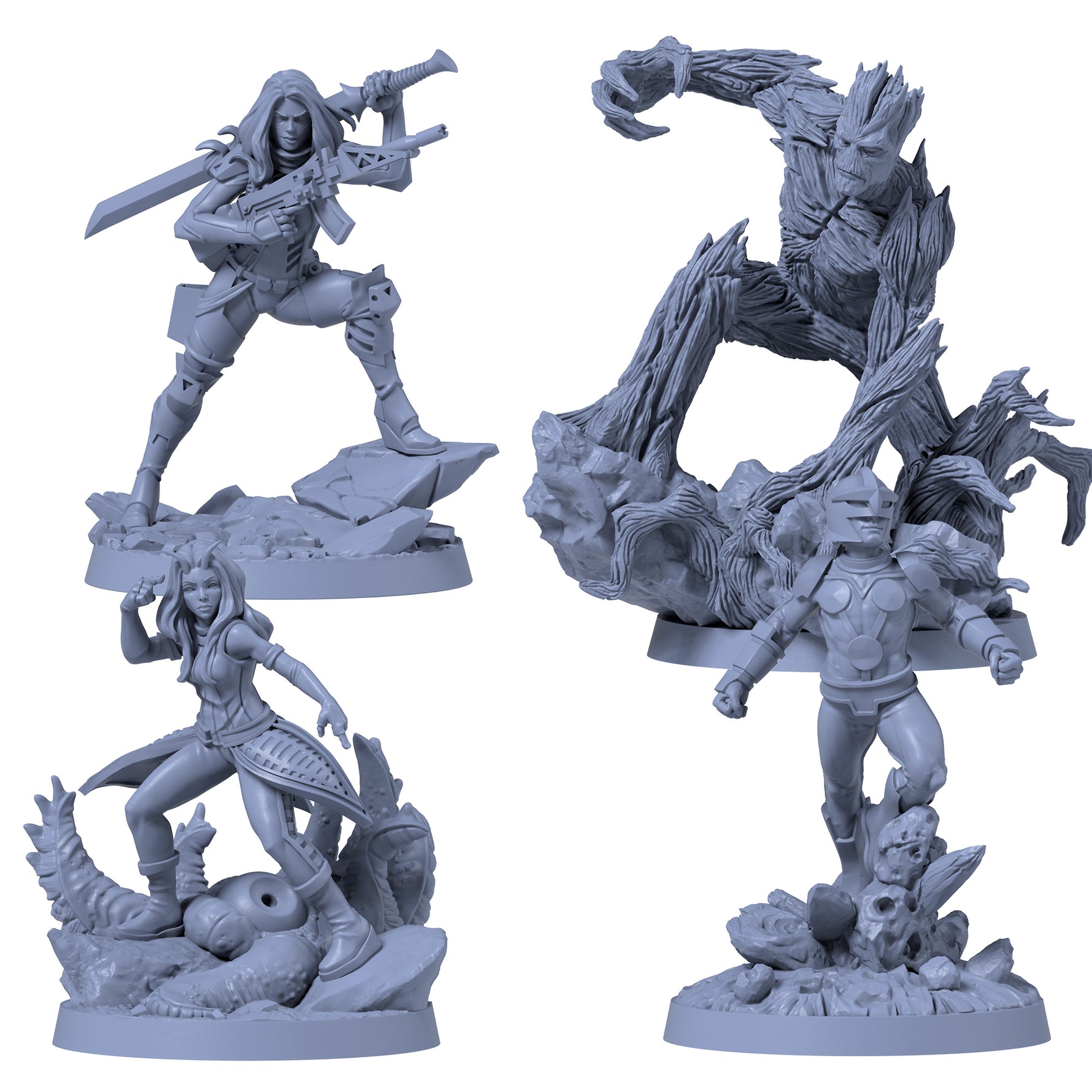 Zombicide : Marvel Zombies - Guardians of the Galaxy Set